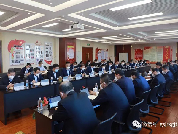 宝威手机登录入口召开党委（扩大）会议专题学习党的二十大报告精神